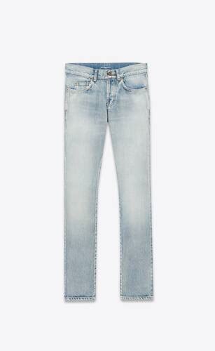 ysl womens jeans|saint laurent slim fit jeans.